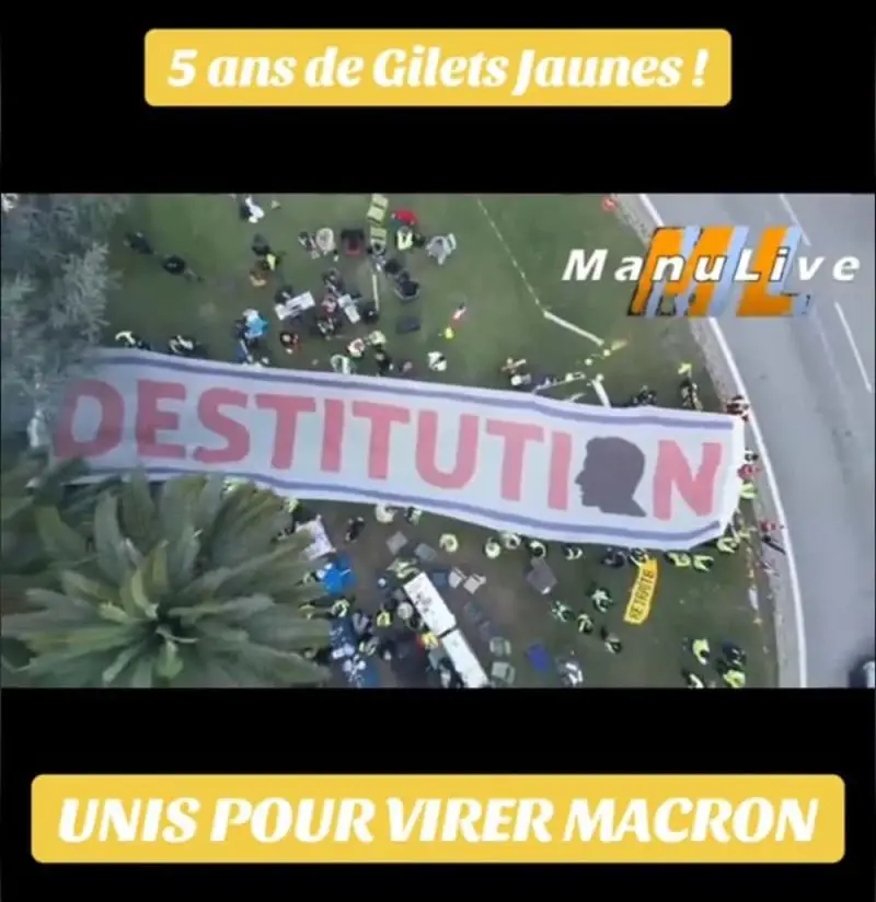 Anniversaire Des Ans Des Gilets Jaunes Bandol Un Mouvement Vivant