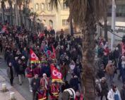 Mobilisation Toulon Draguignan 5 décembre grève grève nationale de la fonction publique