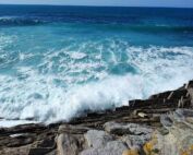 var vigilance jaune bain de fin d'année issambres Cap Lardier nageuse méditerranée n'est pas un lac