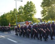 défilé pompiers