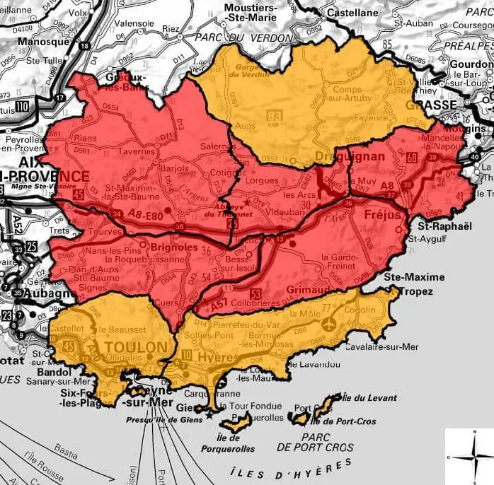 fermeture massifs 24 août