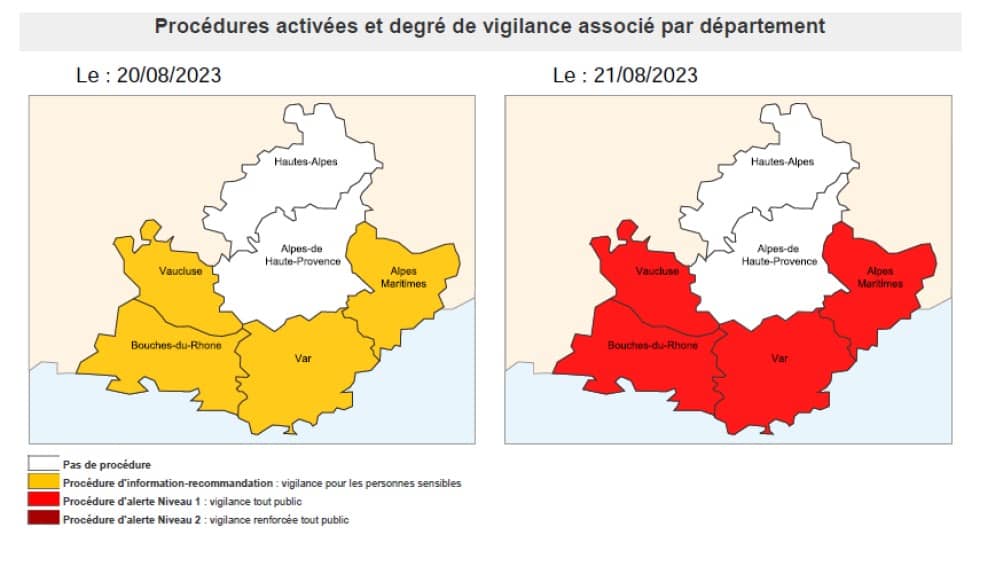 alerte pollution var