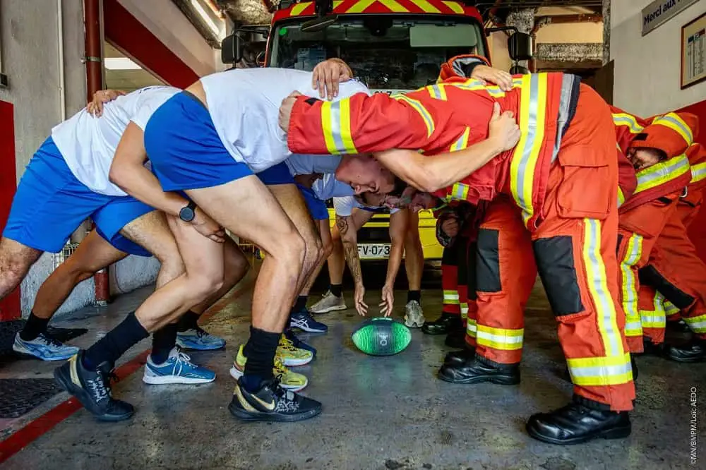 marins-pompiers rugby