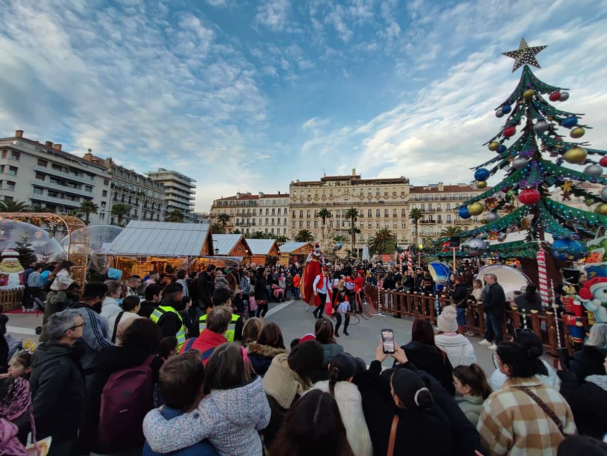 commerçants Noël Toulon marchés festivités noël Toulon