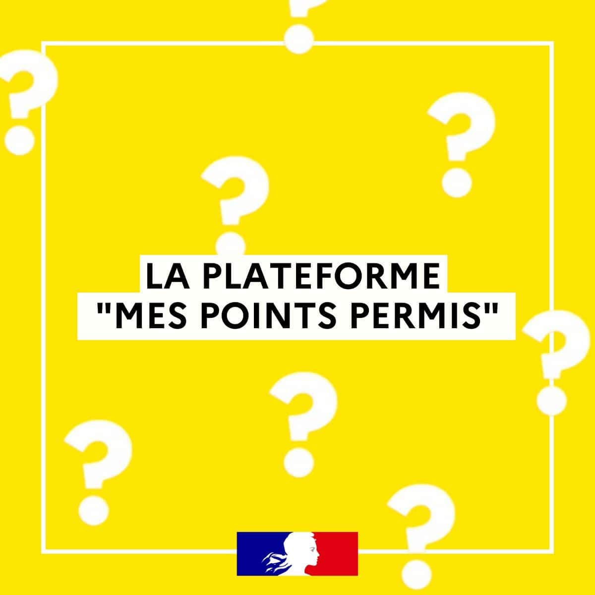 plateforme points permis