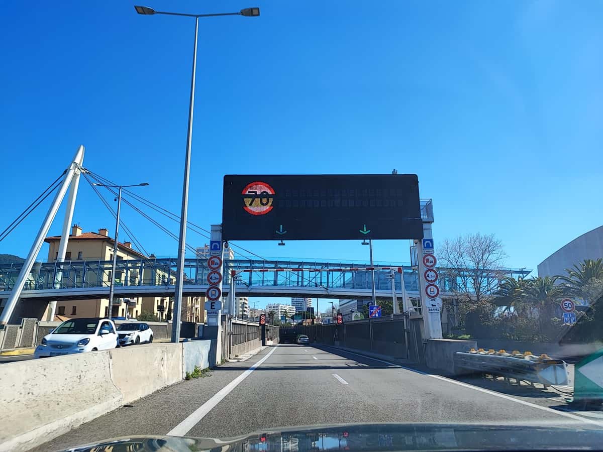 accident deux-roues Tunnel Toulon