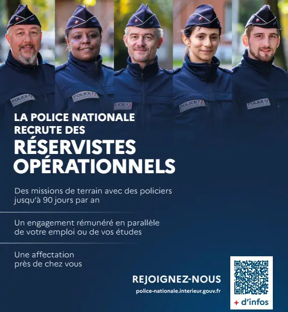 police nationale réservistes