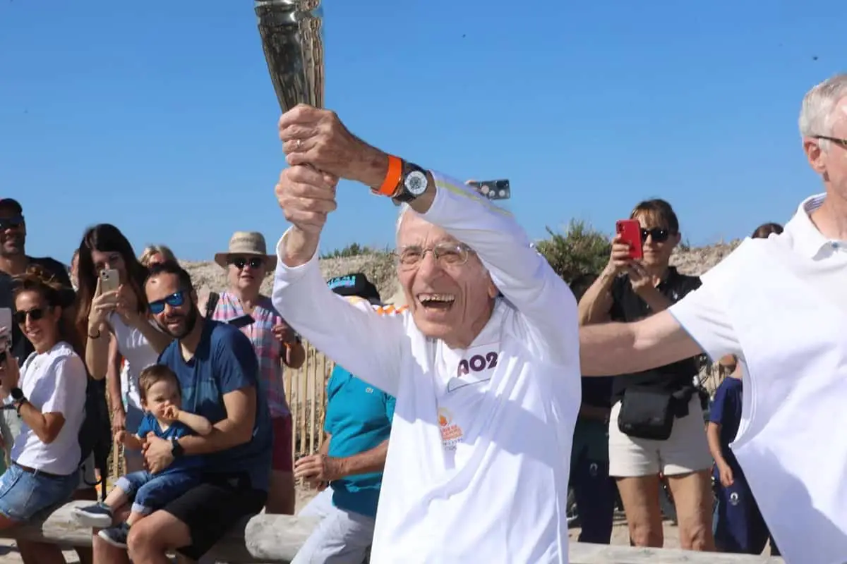 Flamme olympique Hyères