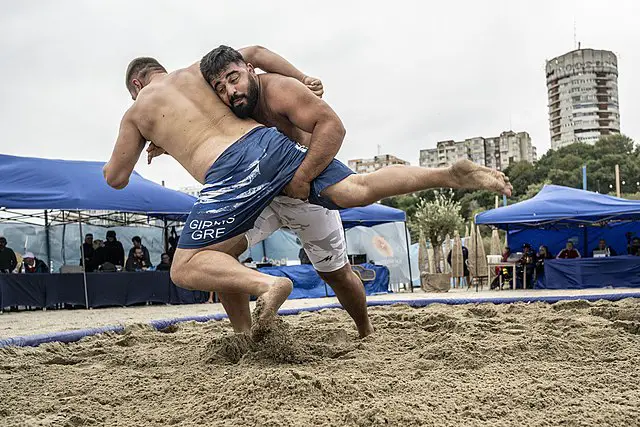 beach wrestling toulon