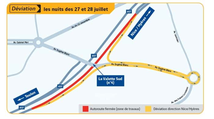 Circulation difficile La Valette Sud