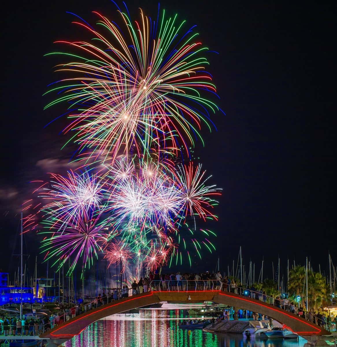 Fréjus feu d'artifice