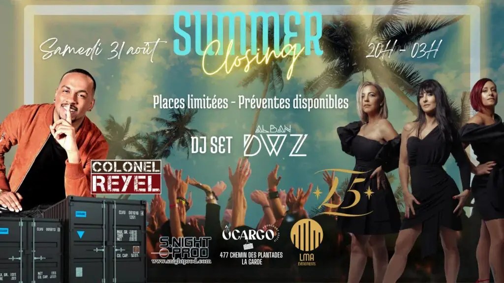 Summer Closing Ôcargo