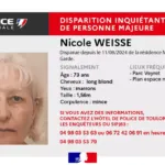 disparition de Nicole Weisse