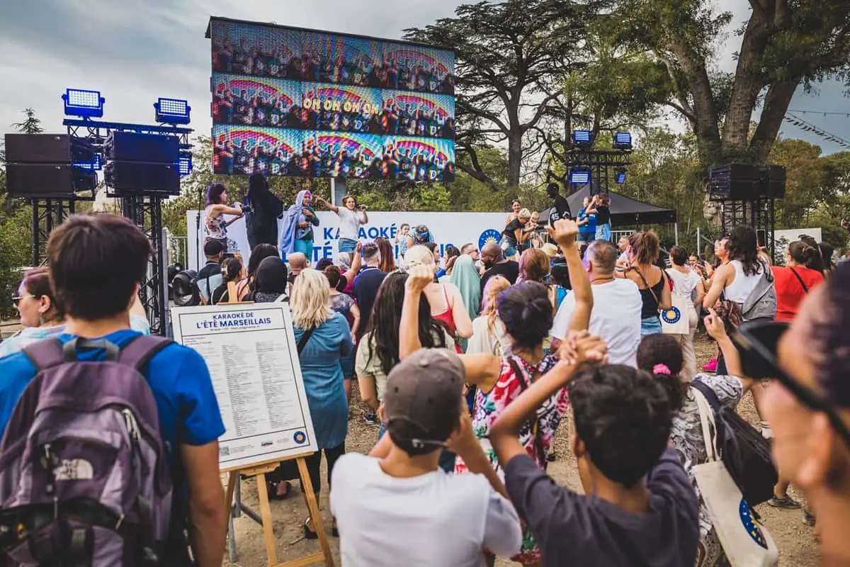 Marseille en fête : rendez-vous ce soir pour le grand Karaoké Classics au Parc Longchamp (1/1)