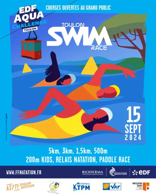 toulon swim race