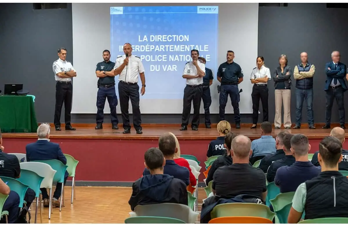 police du Var nouveaux agents