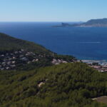 Saint-Cyr-sur-Mer - La Madrague vue du ciel