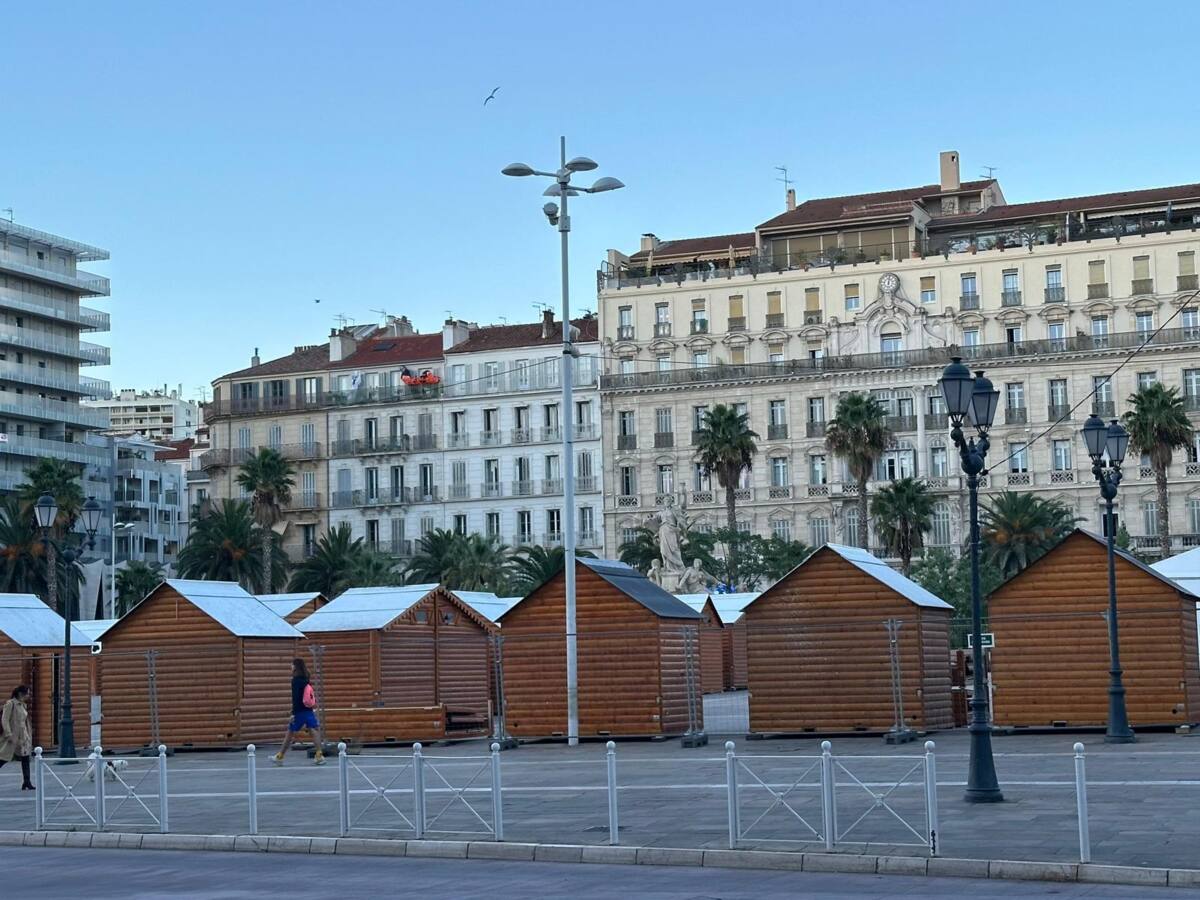 marché de Noël à Toulon