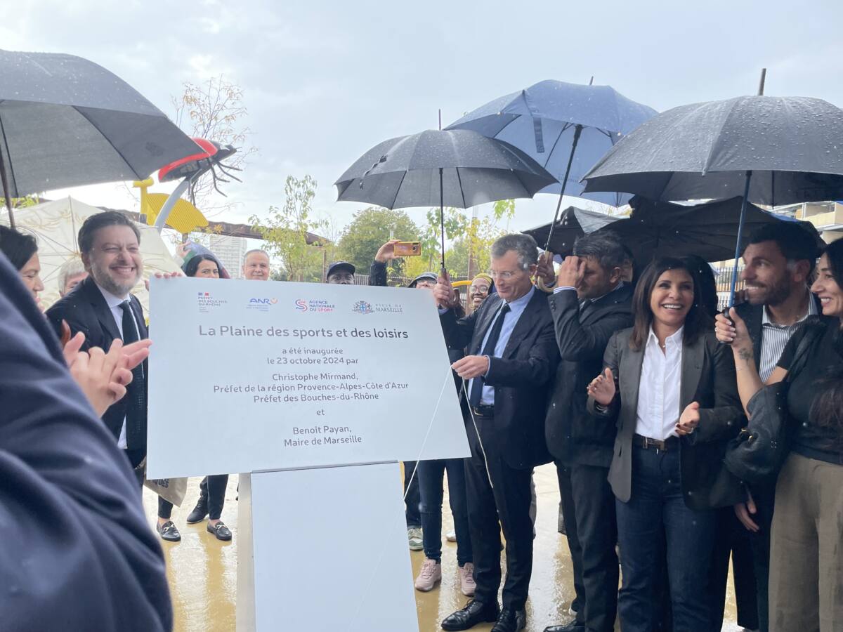 Inauguration de la plaine des sports