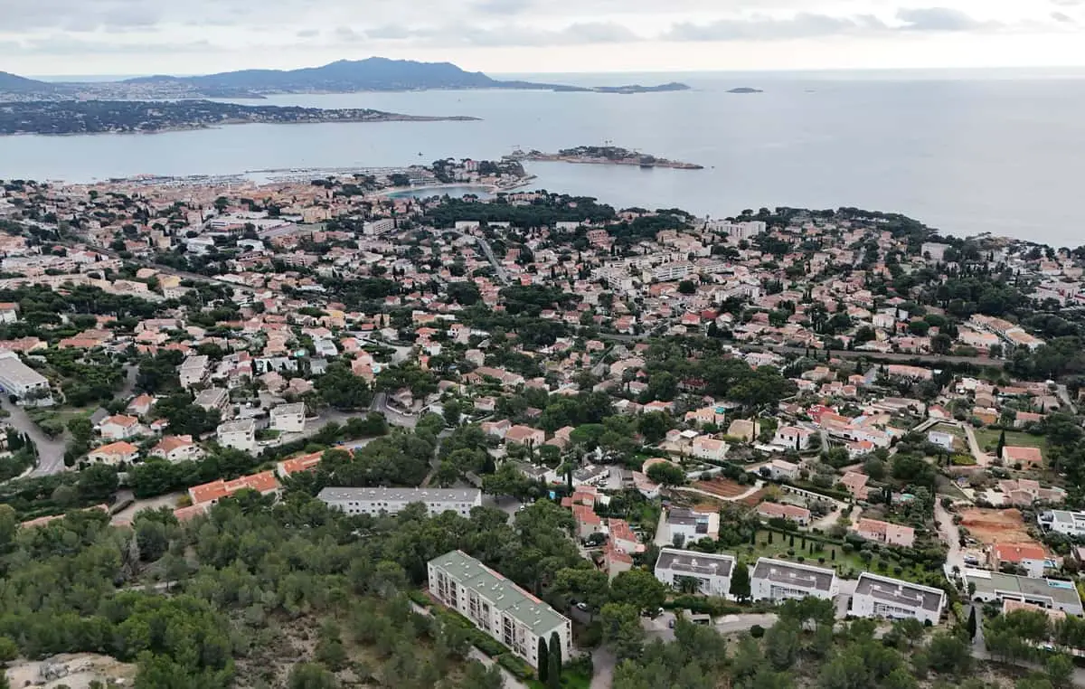 Bandol vue de haut