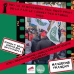 Mobilisation agriculteurs Var 18 novembre