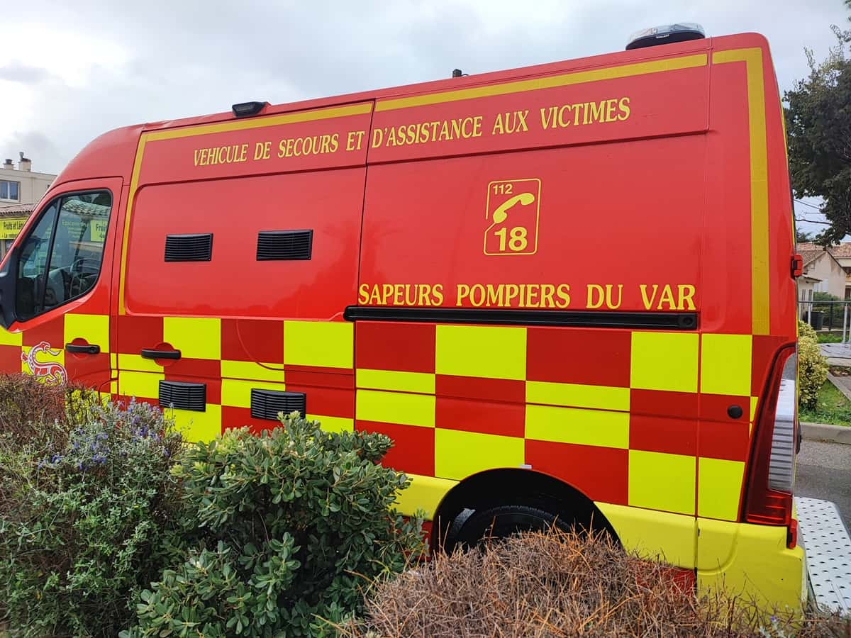 Camion de pompier du Var