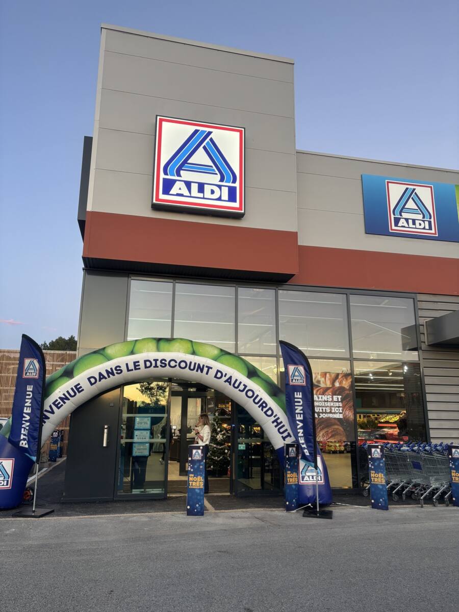 Nouveau magasin ALDI Fréjus inauguration