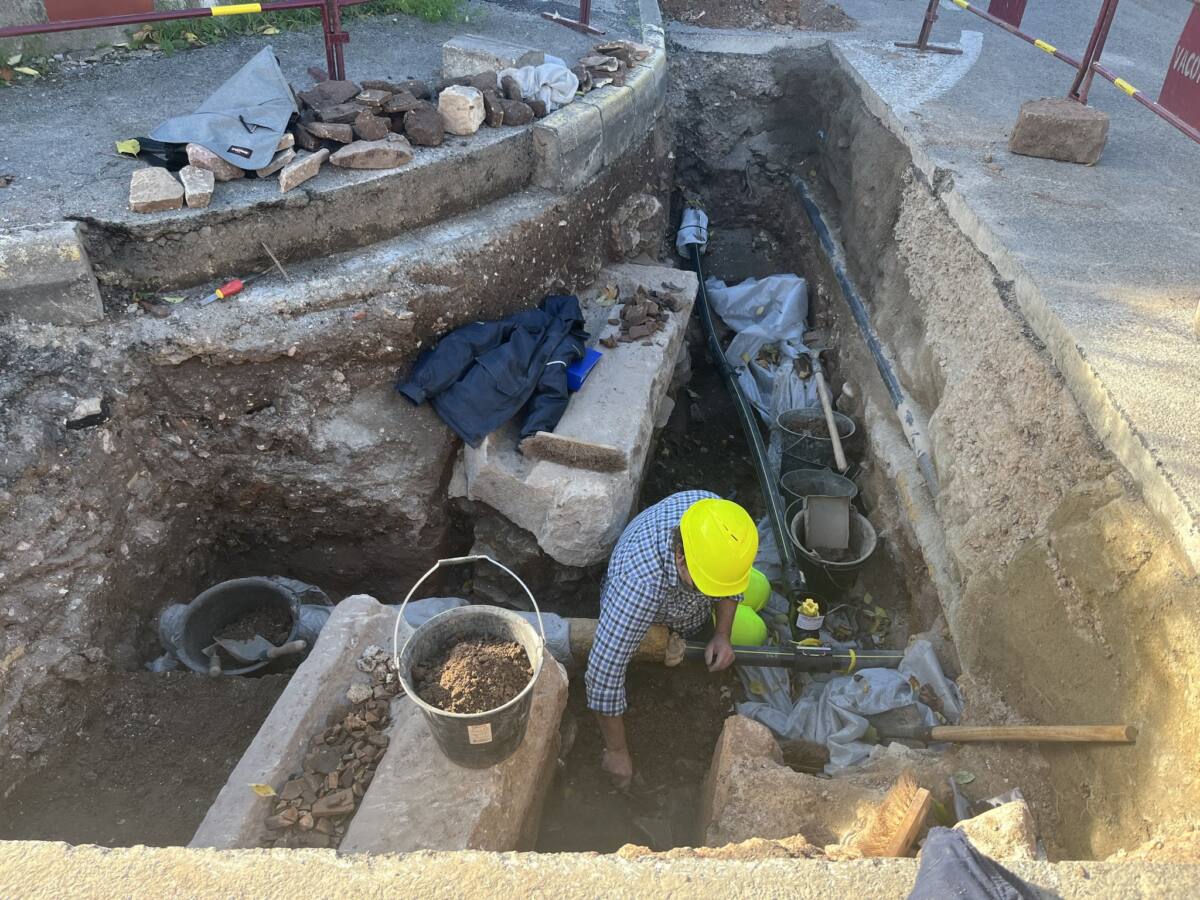 Fréjus : des latrines antiques découvertes près du Théâtre romain