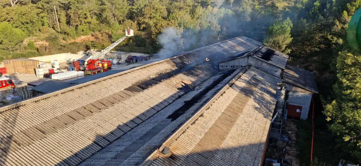 Gardanne incendie