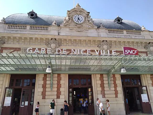 gare de Nice armes