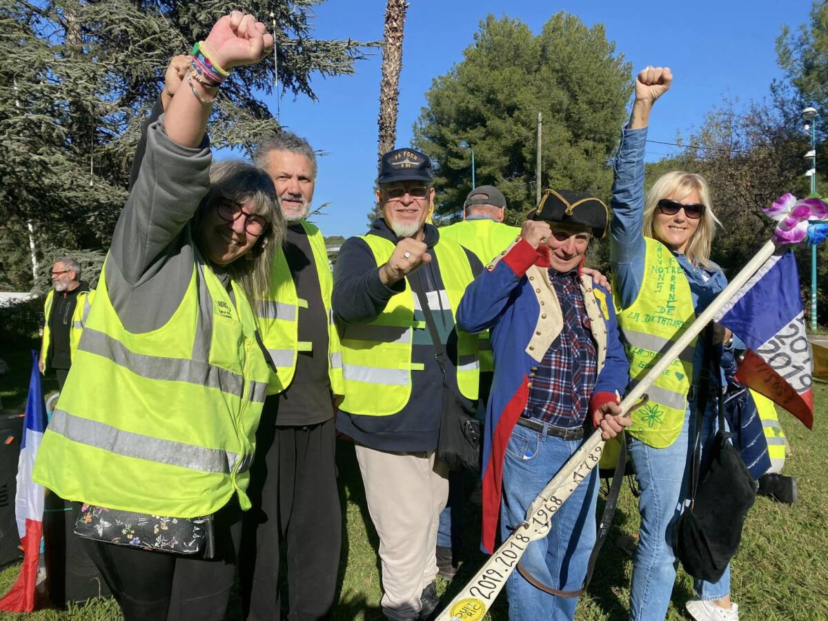 Bandol : les Gilets jaunes célèbrent les six ans de leur mouvement