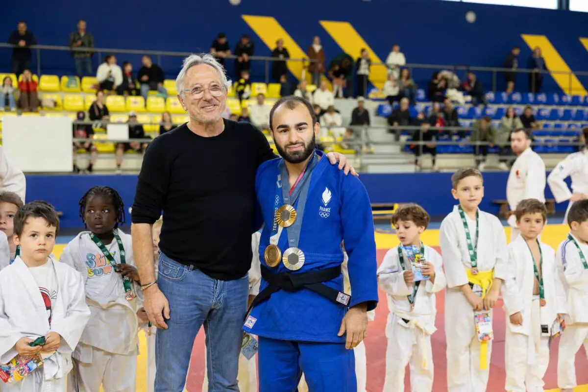 Que faisait le judoka Luka Mkheidze à Hyères ?