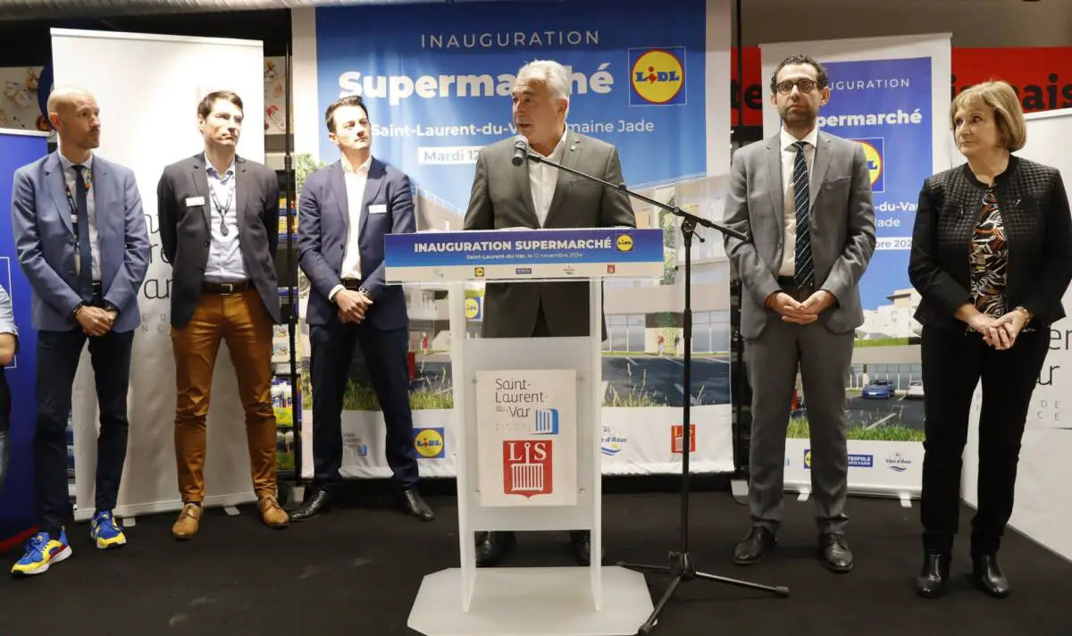 Saint-Laurent-du-Var : Lidl inaugure son nouveau magasin et dynamise le quartier des Pugets