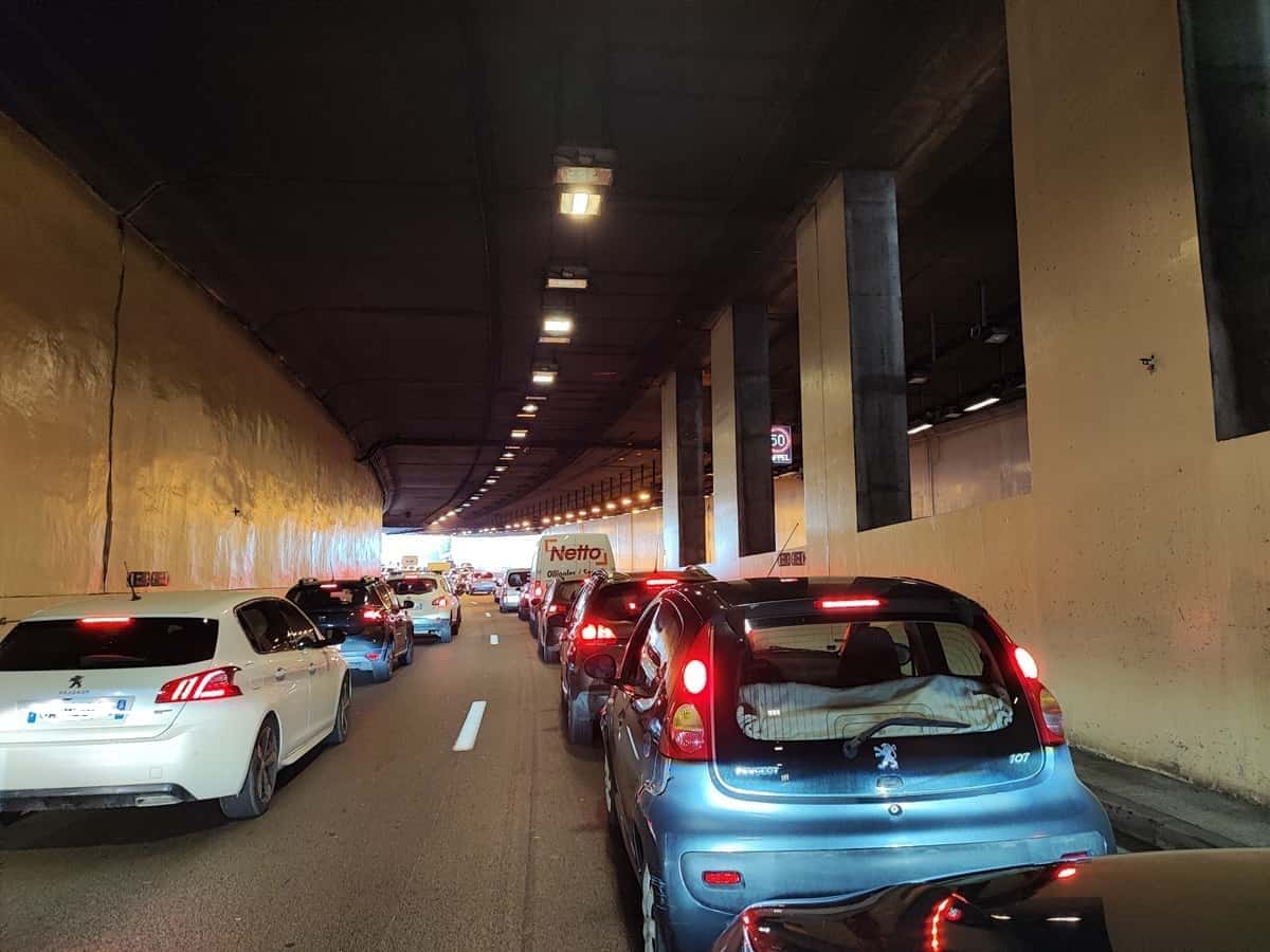 Accident A57 Toulon circulation perturbée