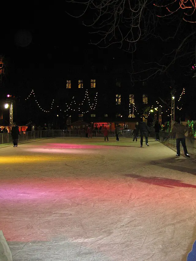 patinoire de noel