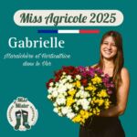 Gabrielle Priolio élue Miss Agricole 2025