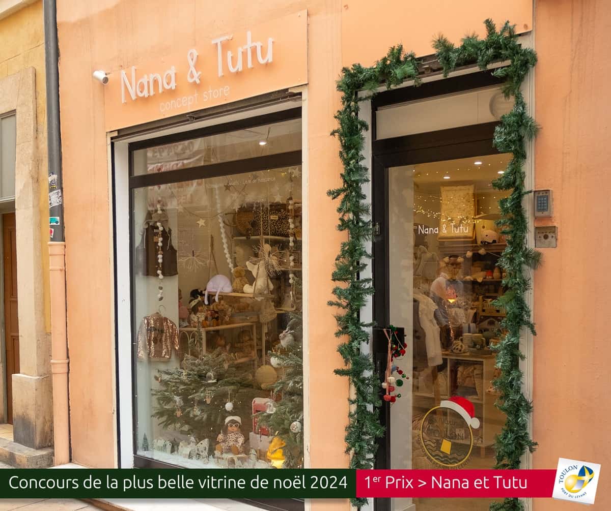 Concours des vitrines de Noël à Toulon