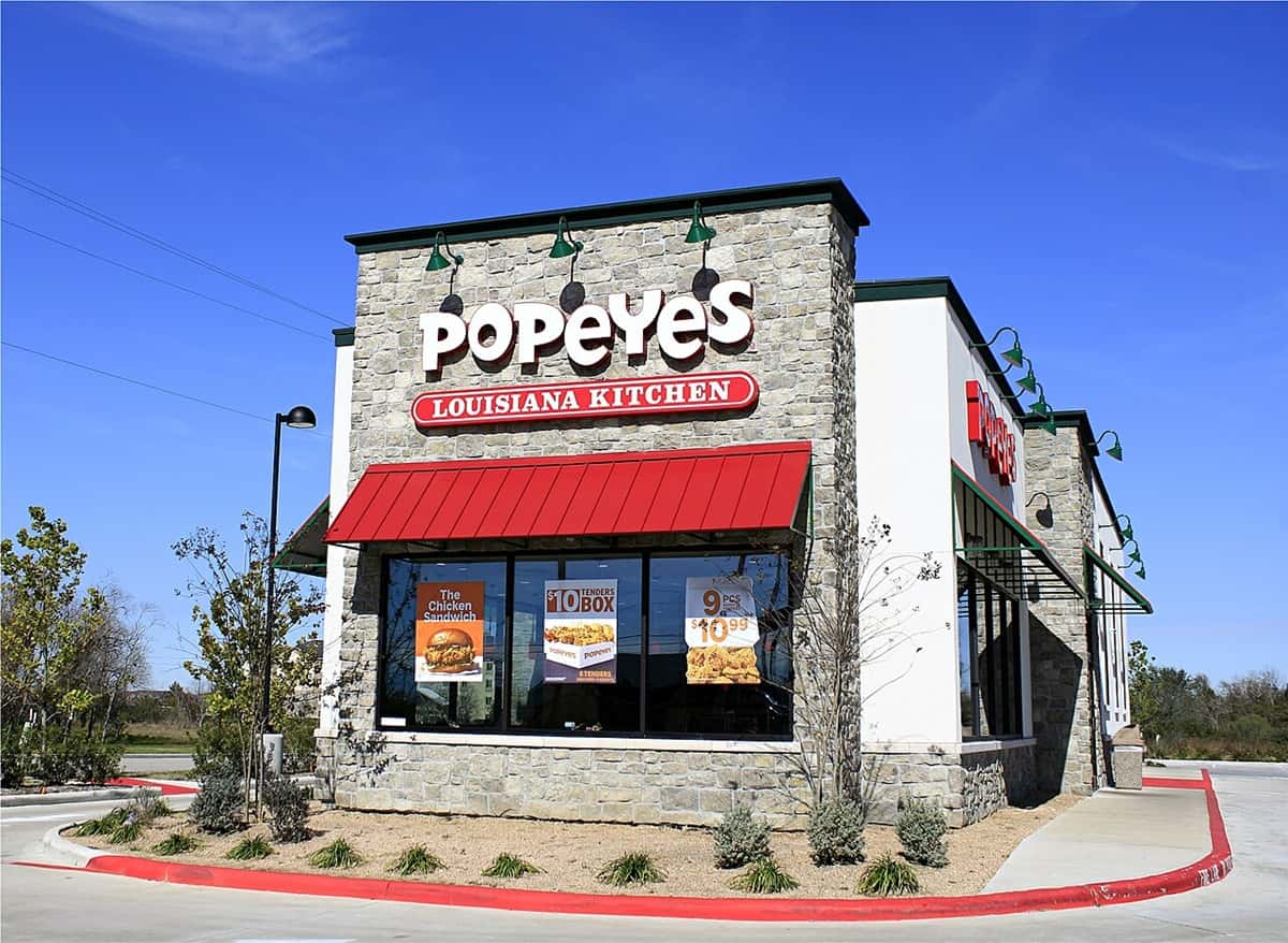 Popeyes restaurant Var