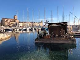 crèche de Noël sur l’eau La Ciotat