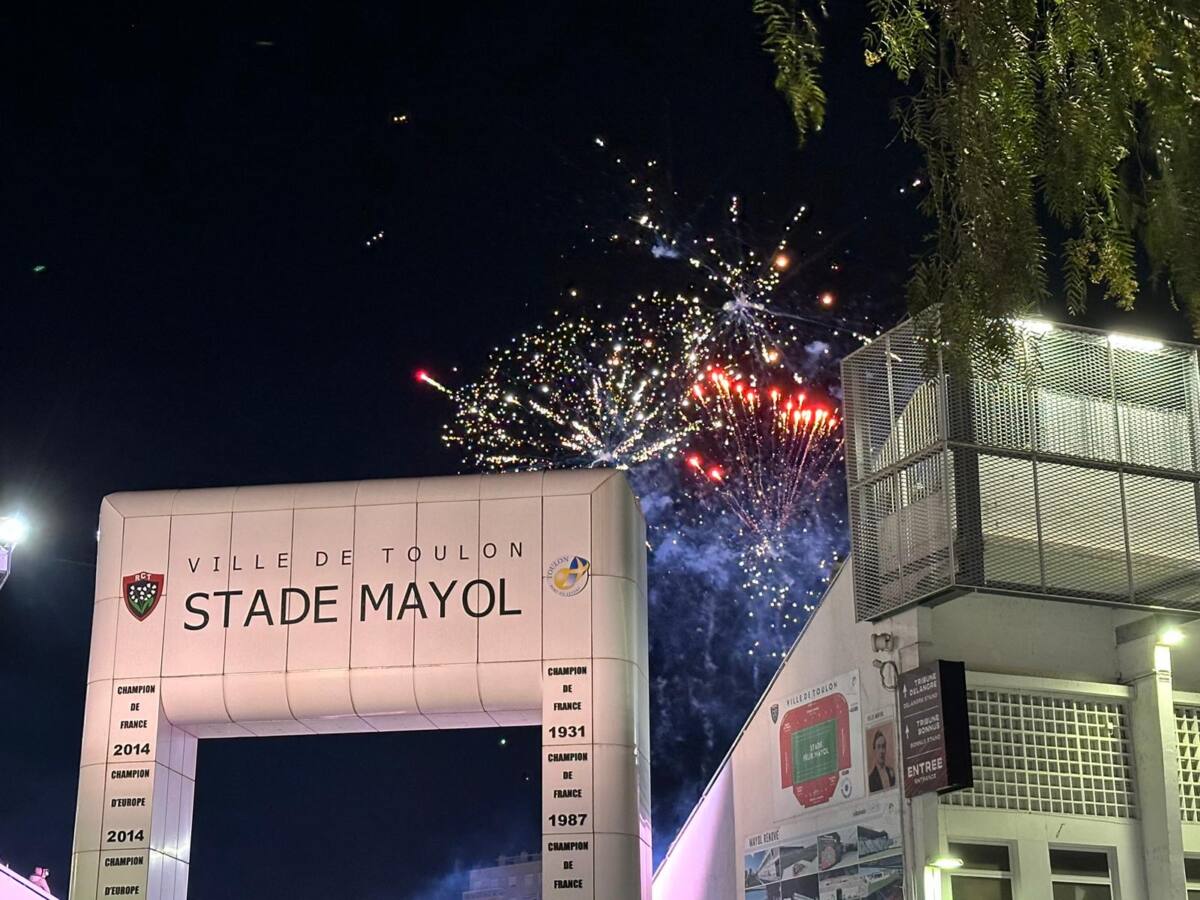 Fan zone Stade Mayol RCT Rugby Club Toulonnais Que faire ce week-end Var UBB Toulon Top 14 chaîne heure RCT sur le podium du Top 14