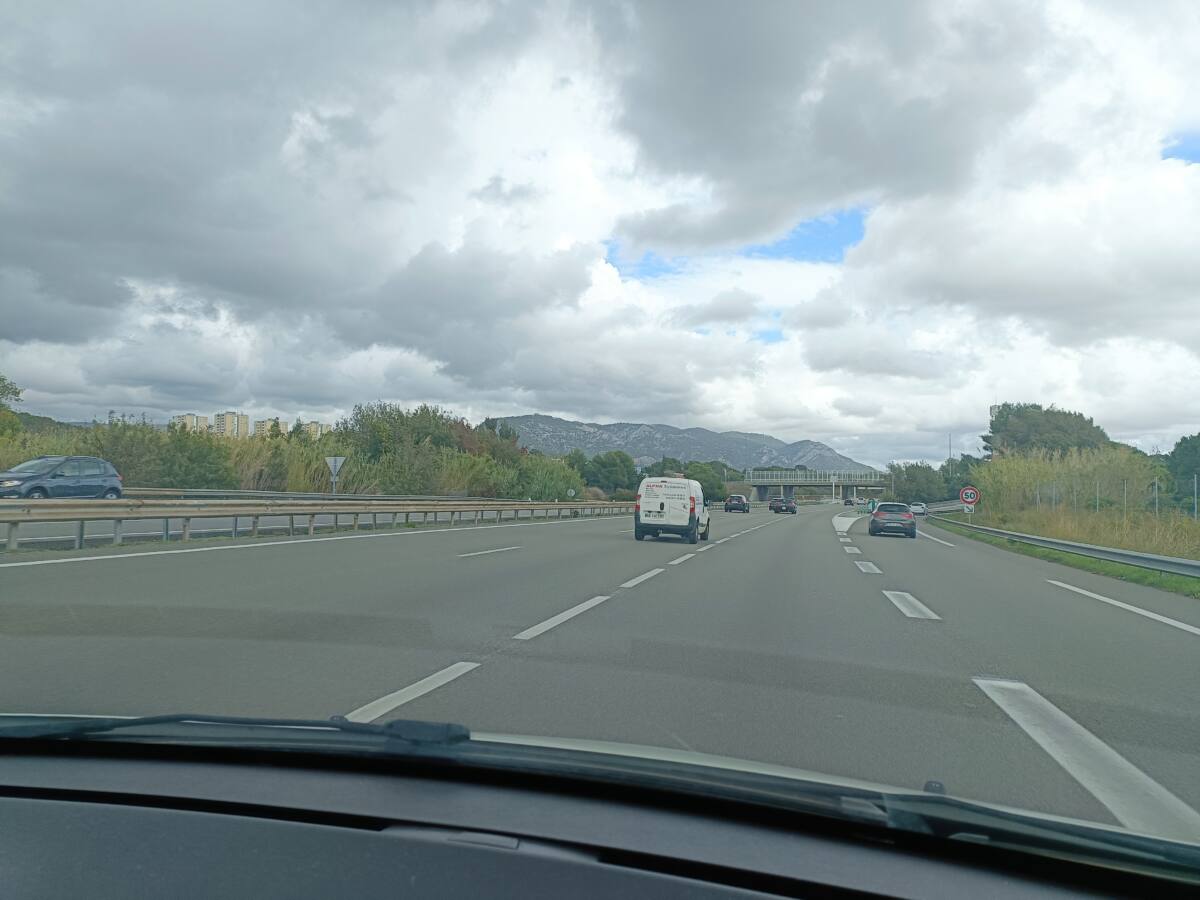 Trafic perturbé Tunnel de Toulon