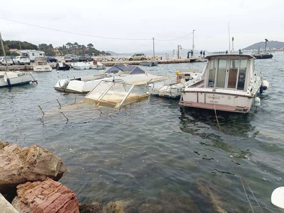 Travaux sur la corniche de Tamaris