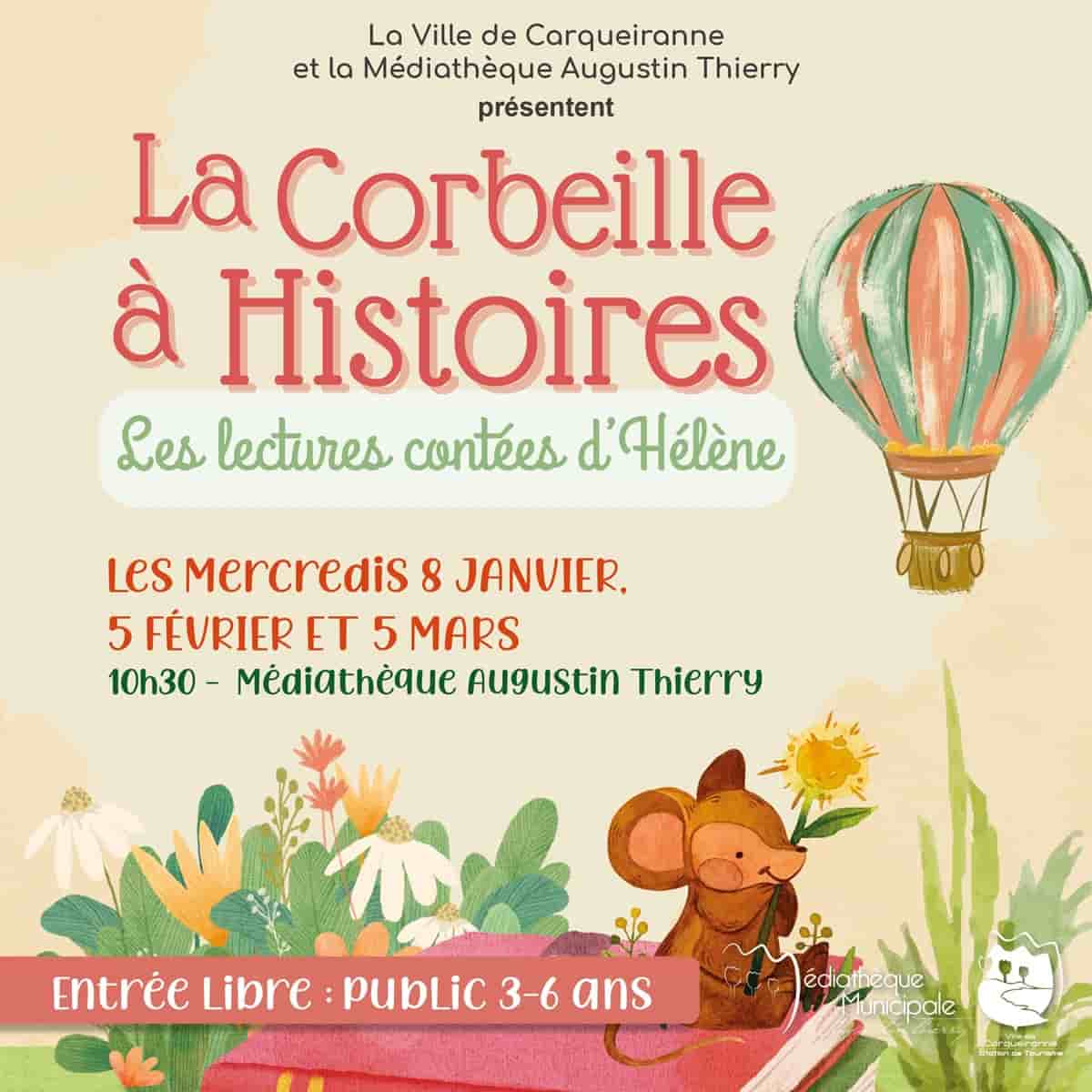 Corbeille à histoires Carqueiranne