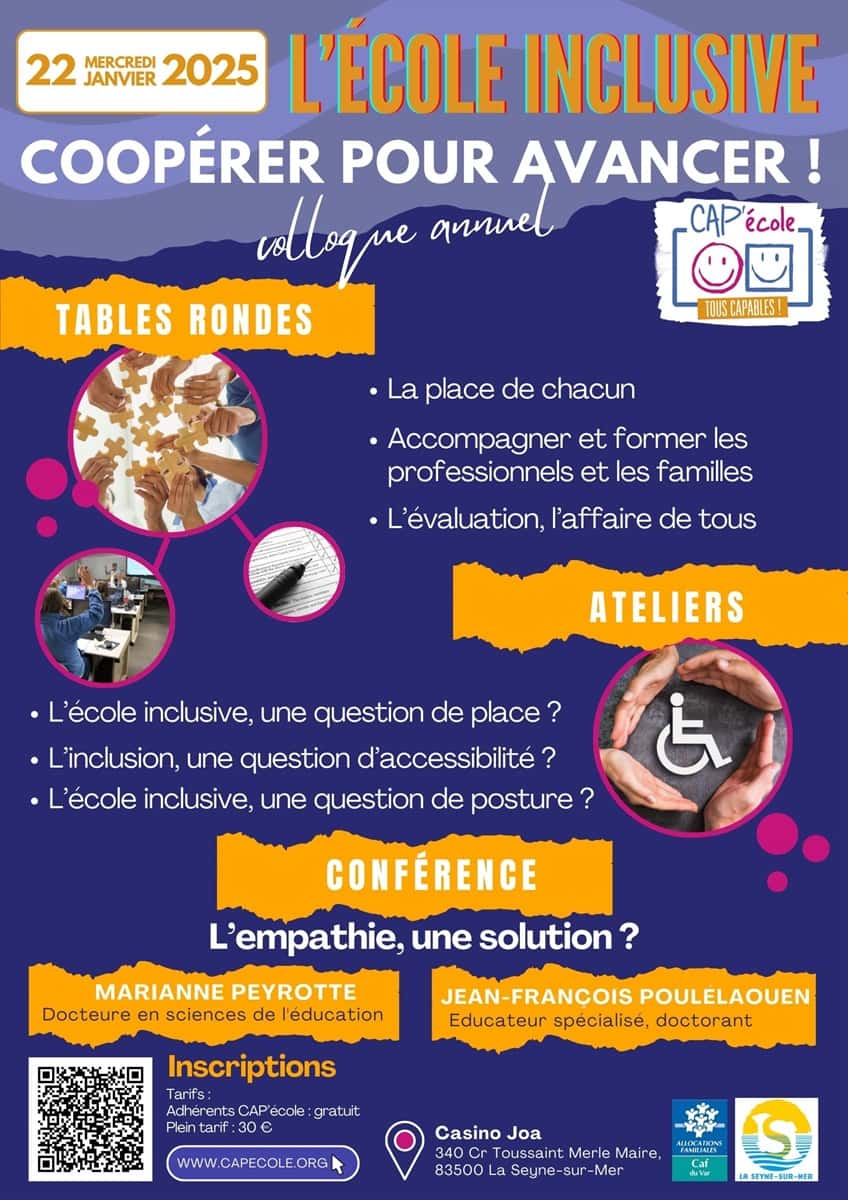 Colloque CAP’école 2025