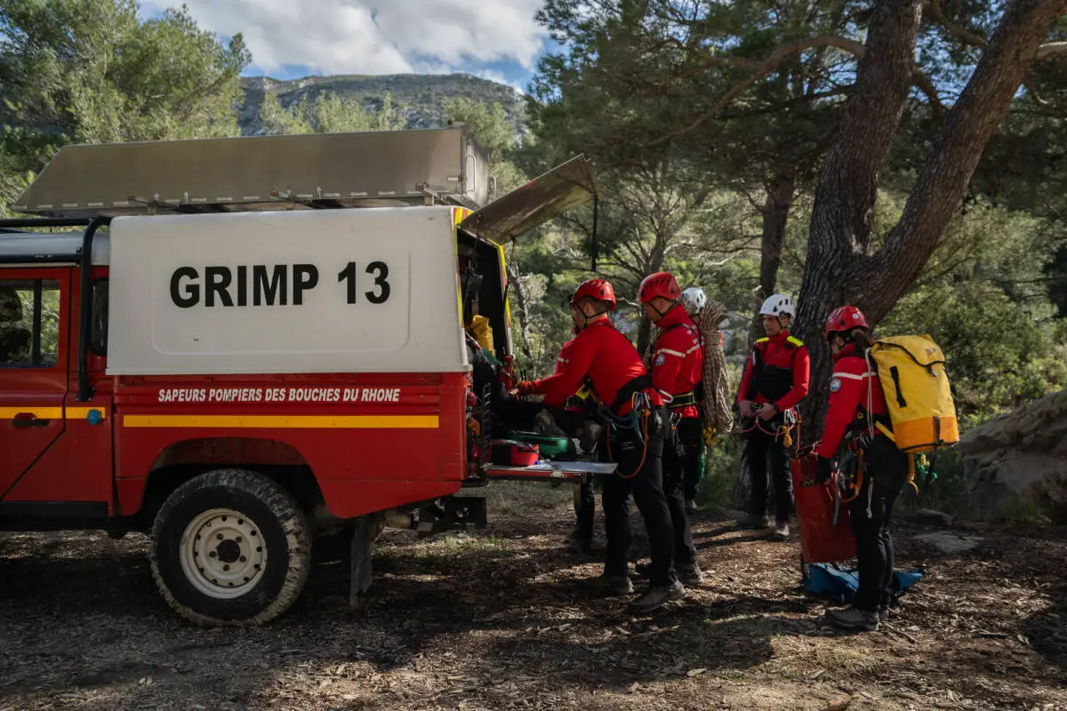 Pompiers13 Bouches-du-Rhône bilan Randonnée Bouches-du-Rhône