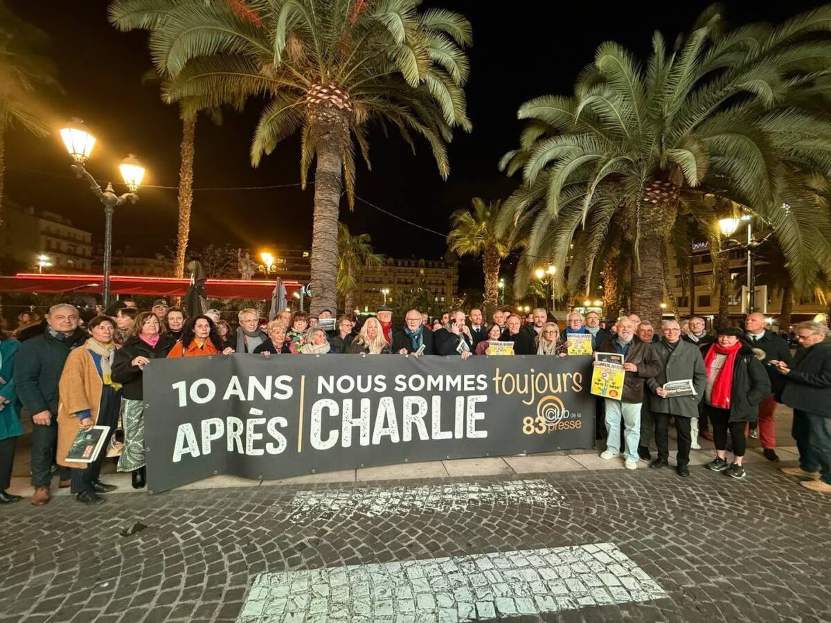 Hommage Toulon attentats janvier 2015