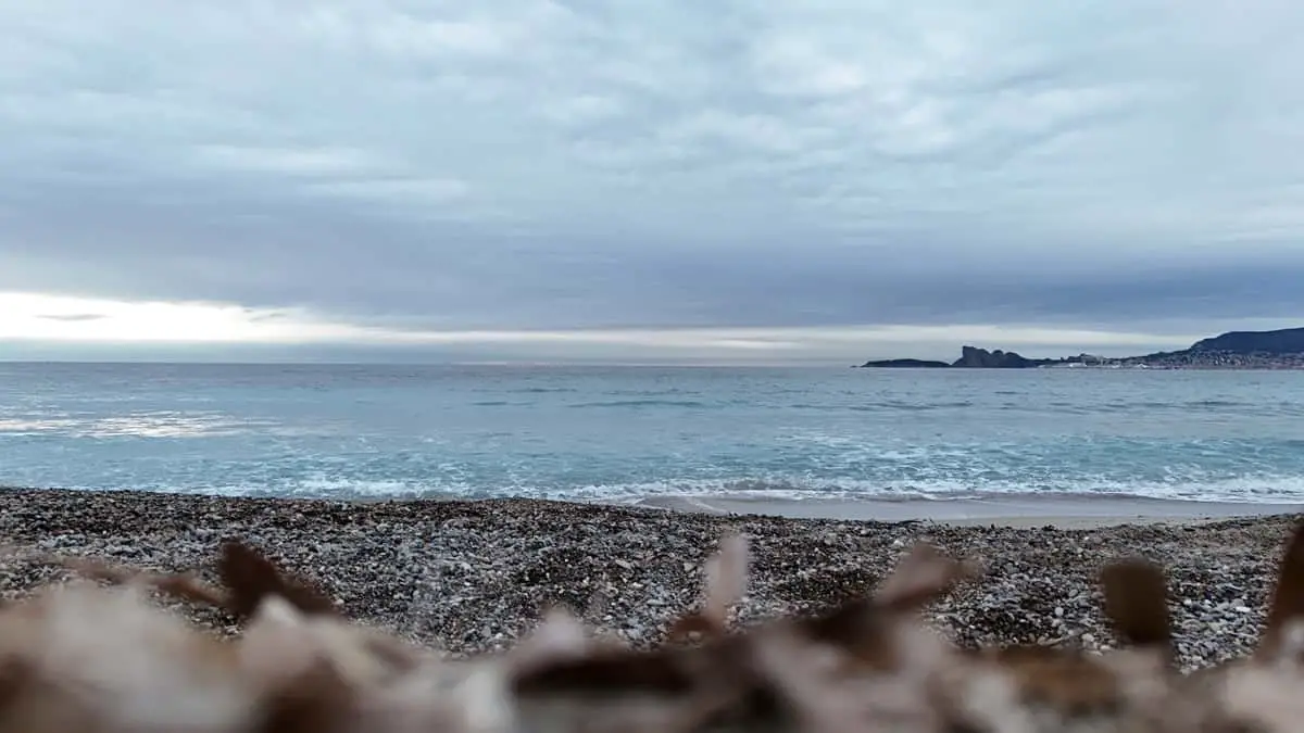 Plage Saint Cyr Sur Mer Grisaille