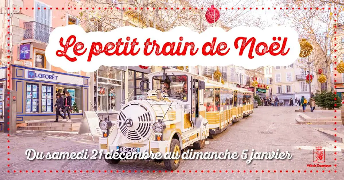 Petit train de Noël Draguignan