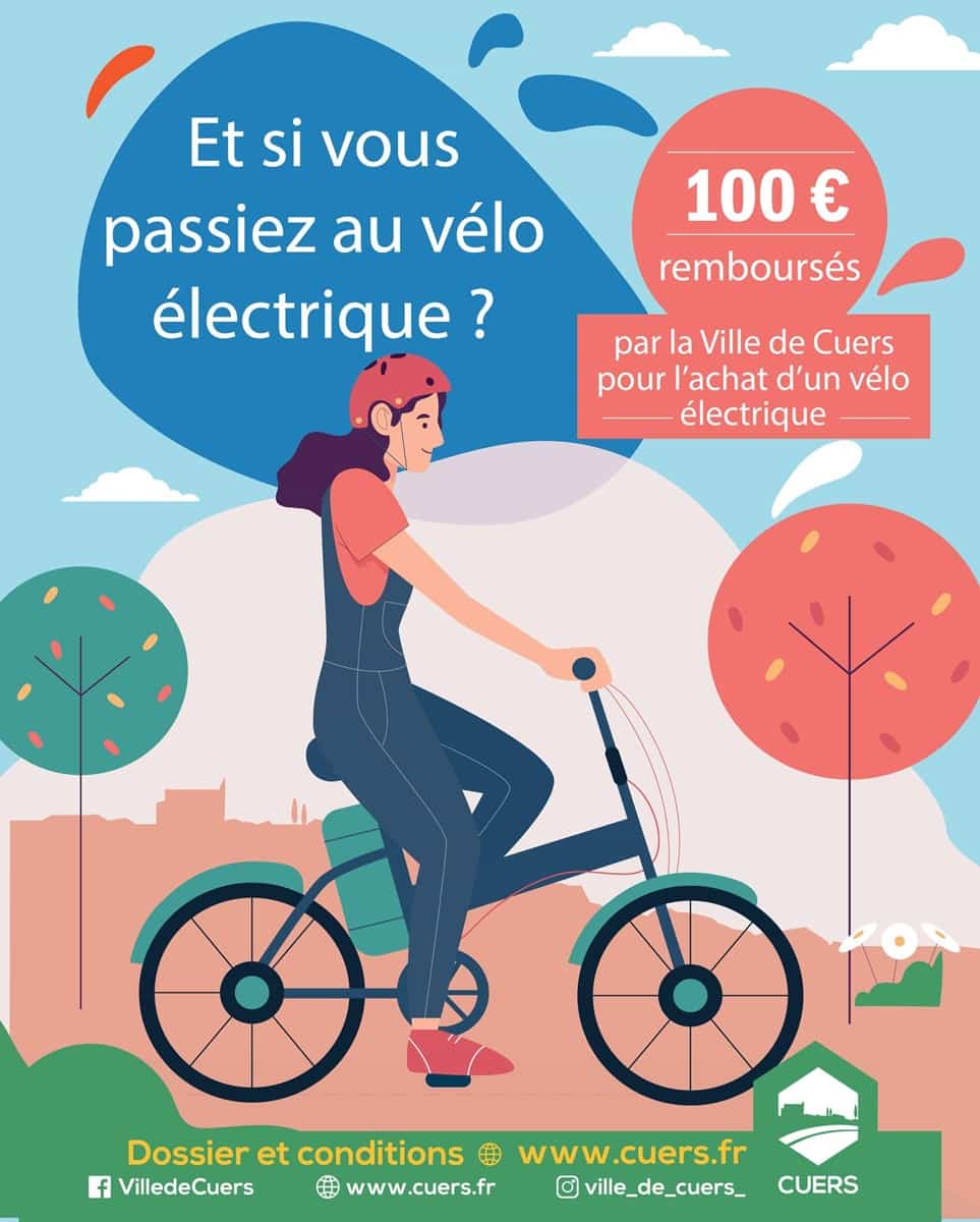 Prime vélo électrique Cuers 2025