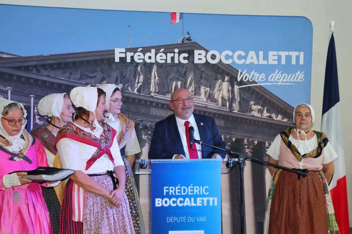 Le député Frédéric Boccaletti